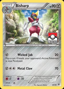 2013 Kalos Starter Set Bisharp #20 card