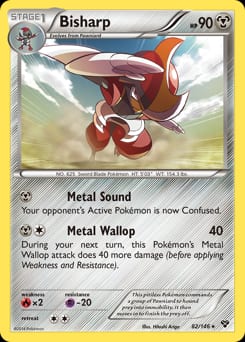 2014 XY Bisharp #82 card