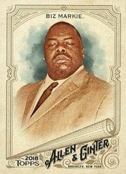 2018 Topps Allen & Ginter Base Set Biz Markie #55 card