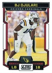 2023 Score Base Set BJ Ojulari #373 card