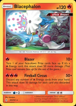Unbroken Bonds Blacephalon #32 card