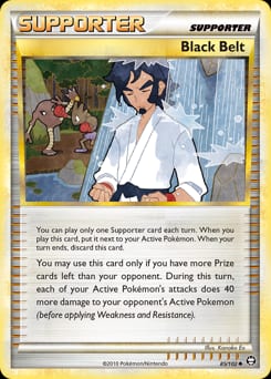 HS—Triumphant Black Belt #85 card