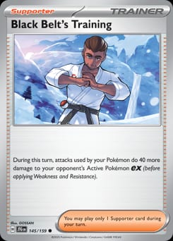 Journey Together Black Belt's Training #145 card