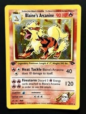Gym Challenge Blaine's Arcanine #1 card