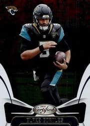 2018 Panini Certified Base Set Blake Bortles #51 card