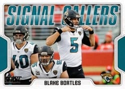 2018 Score Signal Callers Blake Bortles #1 card