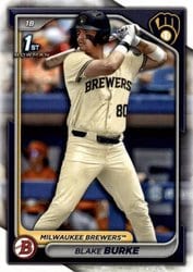 2024 Bowman Draft Base Set Blake Burke #BD-95 card