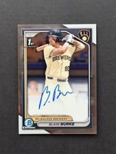 2024 Bowman Draft Chrome Prospect Autographs Blake Burke #CPA-BB card