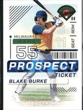 2024 Panini Prospect Edition Base Set Blake Burke #18 card
