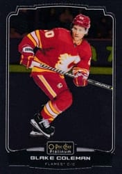2022-23 O-Pee-Chee Platinum Base Set Blake Coleman #124 card