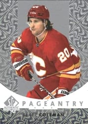 2022-23 SP Authentic Pageantry Blake Coleman #P-44 card
