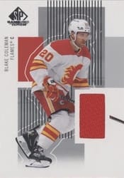 2022-23 SP Game Used Retro Renovations Jersey Blake Coleman #RR-BC card