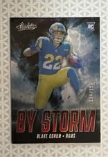 2024 Panini Absolute By Storm Blake Corum #BS-BCM card
