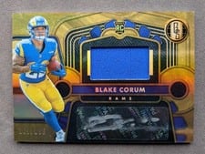 2024 Panini Gold Standard Rookie Jersey Autographs Blake Corum #211 card