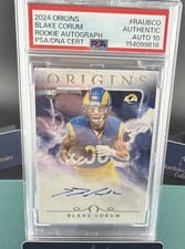 2024 Panini Origins Rookie Autographs Blake Corum #RAU-BCO card