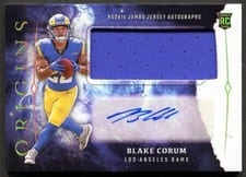 2024 Panini Origins Rookie Jumbo Jersey Autographs Blake Corum #RJA-BCO card