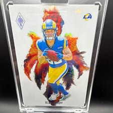 2024 Panini Phoenix Color Blast Blake Corum #CB-BCM card