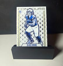 2024 Panini Phoenix Contours Blake Corum #CON-BCM card