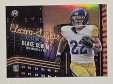 2024 Topps Resurgence Electro-Lights Blake Corum #EL-21 card