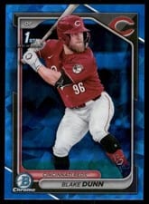 2024 Bowman Chrome Sapphire Edition Prospects Blake Dunn #BCP-187 card