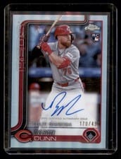 2025 Topps Chrome Update Rookie Debut Autographs Blake Dunn #CRDA-BD card
