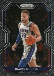 2020-21 Panini Prizm Base Set Blake Griffin #62 card