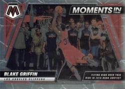 2021-22 Panini Mosaic Moments in Time Blake Griffin #3 card