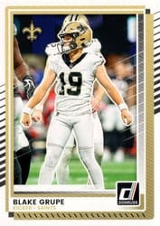 2025 Donruss Base Set Blake Grupe #112 card
