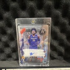 2024-25 Topps G-League Chrome Autographs Blake Hinson #AU-BH card