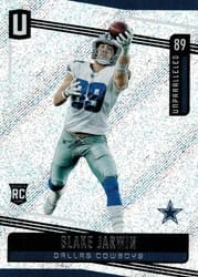 2019 Panini Unparalleled Base Set Blake Jarwin #112 card