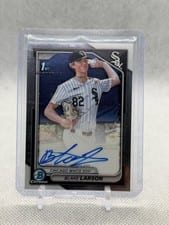 2024 Bowman Draft Chrome Prospect Autographs Blake Larson #CPA-BL card