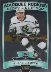 2019-20 O-Pee-Chee Platinum Base Set Blake Lizotte #174 card