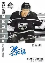 2019-20 SP Authentic Base Set Blake Lizotte #154 card