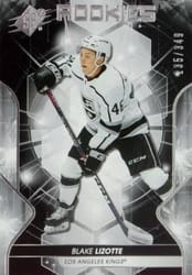 2019-20 SPx Base Set Blake Lizotte #74 card
