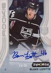2019-20 Upper Deck Synergy Base Set Blake Lizotte #65 card