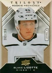 2019-20 Upper Deck Trilogy Base Set Blake Lizotte #120 card