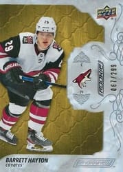 2019-20 Upper Deck Trilogy Base Set Blake Lizotte #54 card