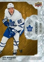 2019-20 Upper Deck Trilogy Base Set Blake Lizotte #87 card
