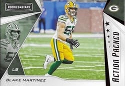 2019 Panini Rookies & Stars Action Packed Blake Martinez #AP-BM card