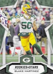 2019 Panini Rookies & Stars Base Set Blake Martinez #99 card