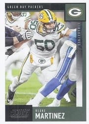 2020 Score Base Set Blake Martinez #231 card
