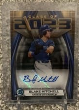 2023 Bowman Draft Class of 2023 Autographs Blake Mitchell #23A-BM card