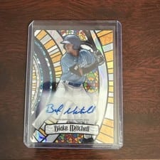 2023 Bowman Draft Glass Autographs Blake Mitchell #BGA-BM card