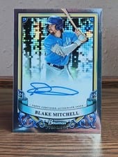2024 Bowman Sterling Prospect Autographs Blake Mitchell #PA-BM card