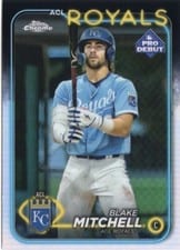 2024 Topps Pro Debut Chrome Blake Mitchell #PDC-106 card