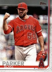 2019 Topps Base Set Blake Parker #18 card