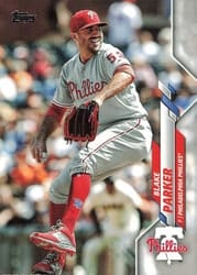 2020 Topps Base Set Blake Parker #286 card