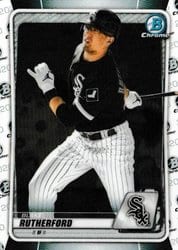 2020 Bowman Chrome Prospects Blake Rutherford #BCP-211 card