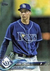2018 Topps Base Set Blake Snell #489 card