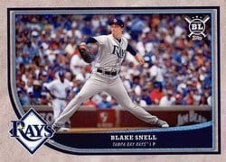 2018 Topps Big League Base Set Blake Snell #16 card